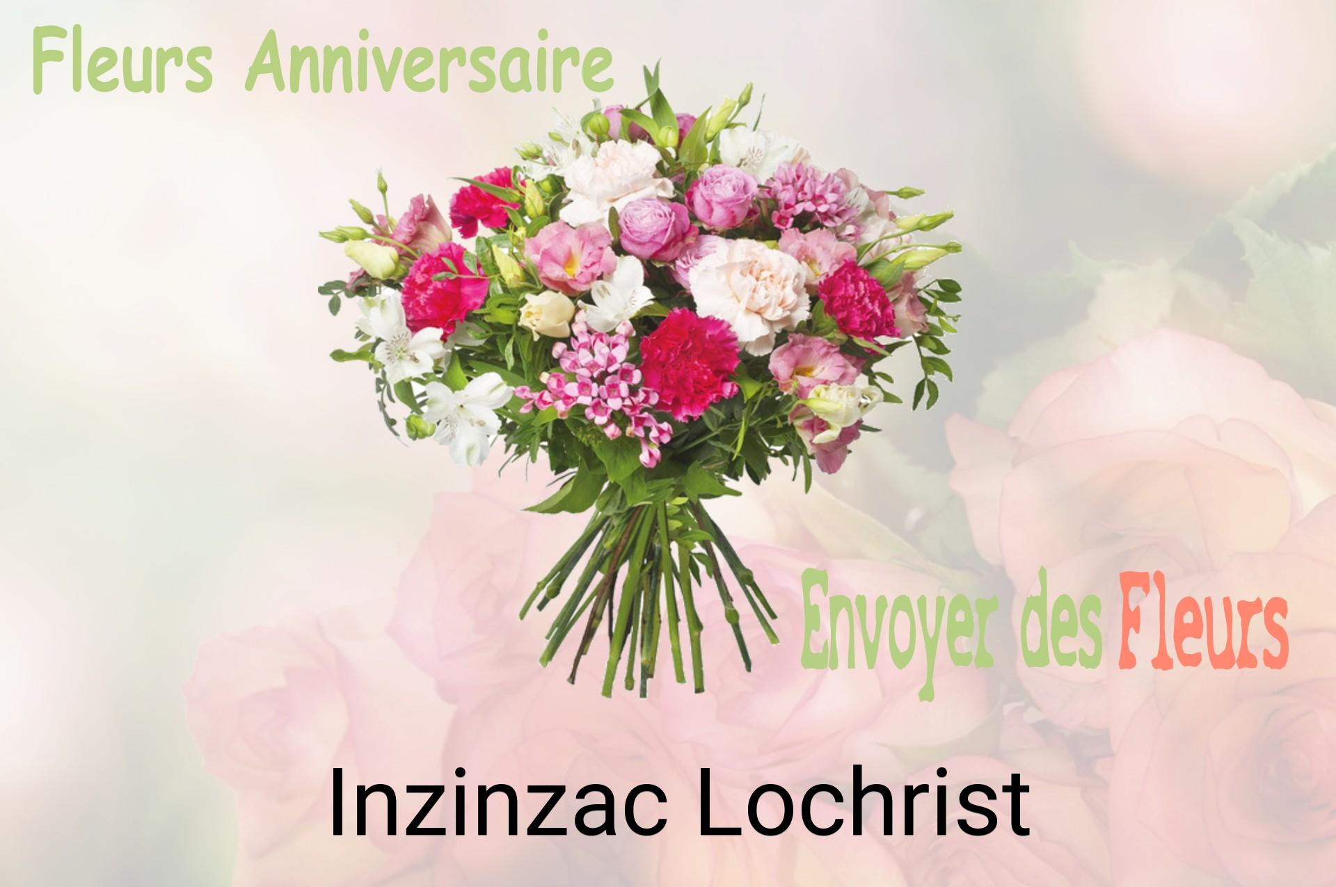 Bouquet de fleurs d’anniversaire livré à Inzinzac-Lochrist